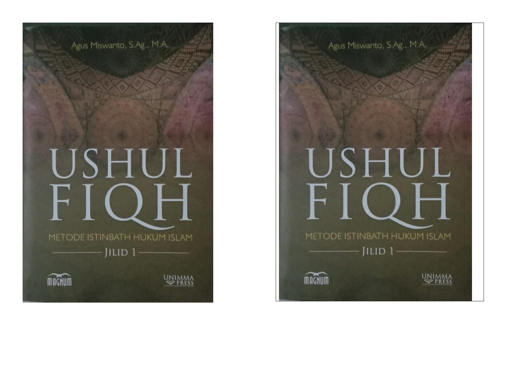 File Download Ushul Fiqh: Metode Istinbath Hukum Islam PDF By Agus Miswanto